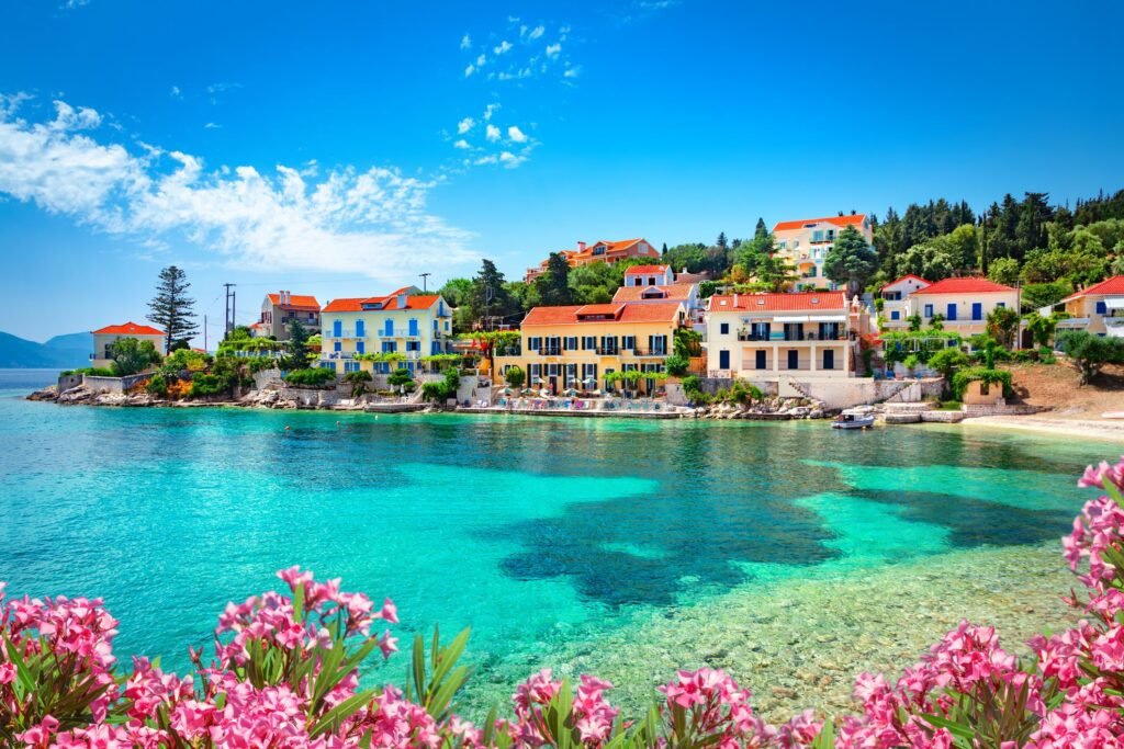 Private Kefalonia airport transfer to Fiscardo