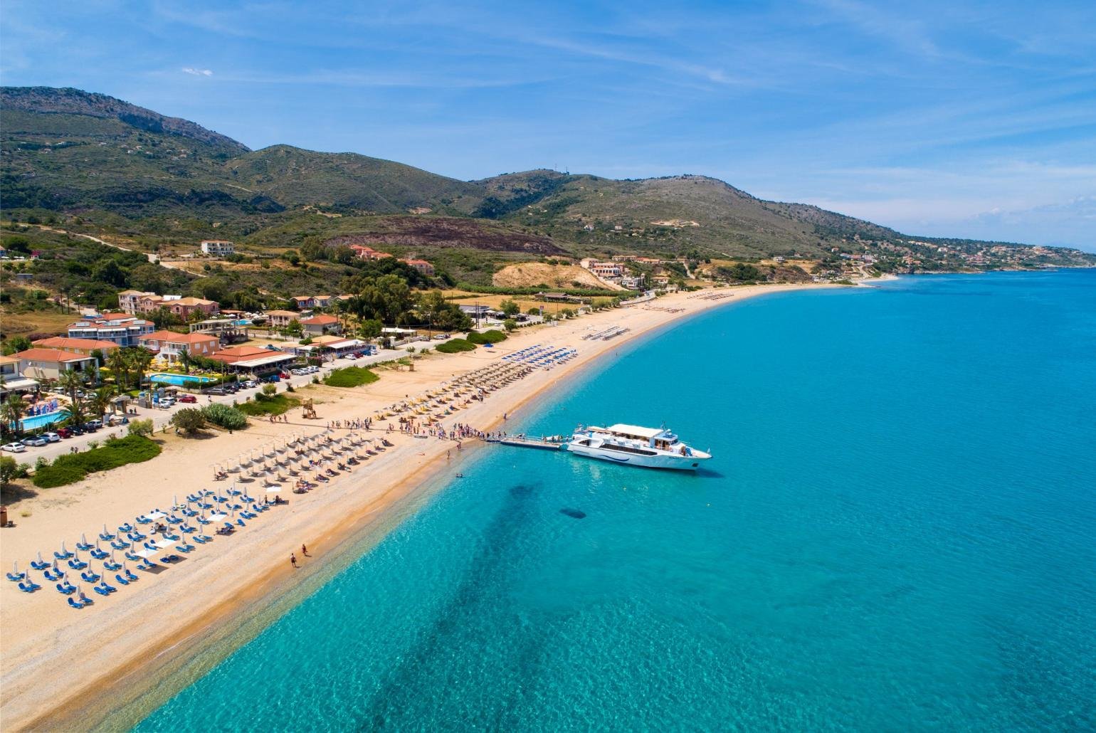 Airport transfer to Skala in Kefalonia