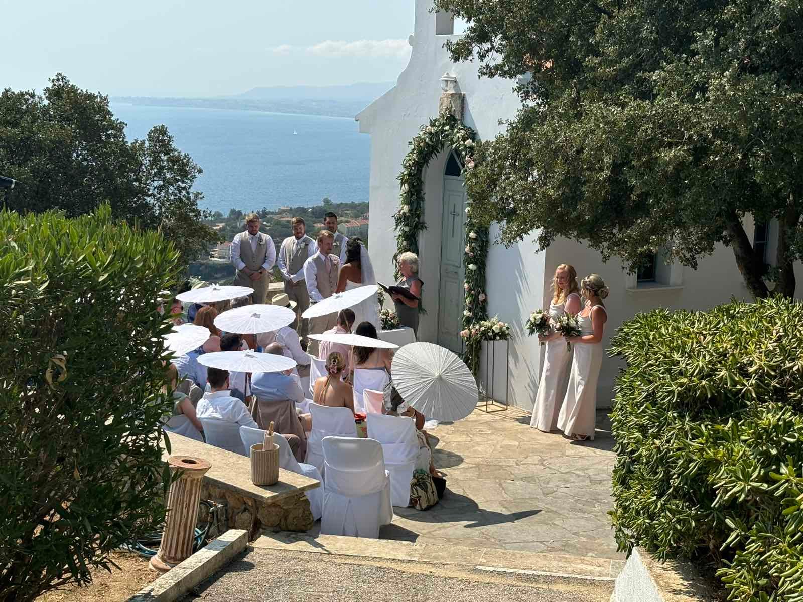Elegant wedding transfers in Kefalonia
